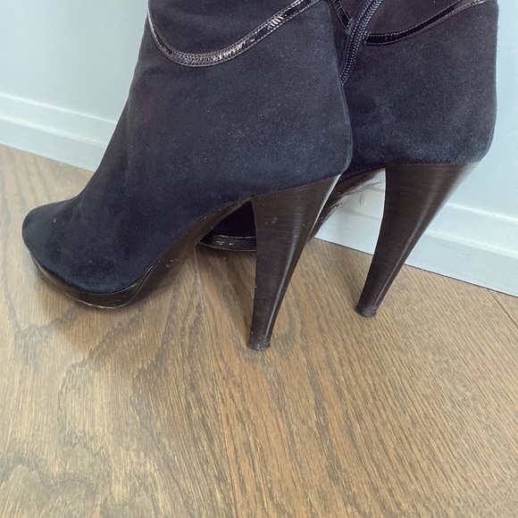 Vero Cuoio Black Suede Boots - Picture 7 of 7